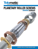 PLANETARY ROLLER SCREWS ENDURANCE TECHNOLOGY LINEAR SOLUTIONS MADE EASY